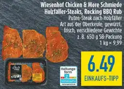 diska Wiesenhof Chicken & More Schmiede Holzfäller-Steaks, Rocking BBQ Rub Angebot