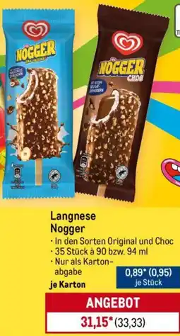 METRO Langnese Nogger Angebot