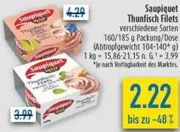 diska Saupiquet Thunfisch Filets Angebot