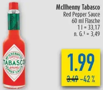 diska Mcllhenny Tabasco Angebot