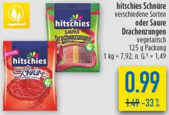 diska hitschies Schnüre oder Saure Drachenzungen Angebot