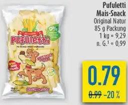 diska Pufuletti Mais-Snack Angebot