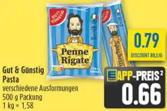 diska Gut & Günstig Pasta Angebot