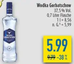 diska Wodka Gorbatschow Angebot