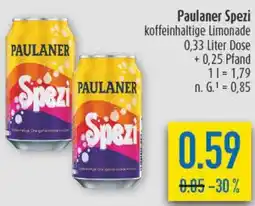 diska Paulaner Spezi Angebot