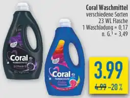 diska Coral Waschmittel Angebot