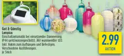 diska Gut & Günstig Lampion Angebot