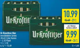 diska Ur-Krostitzer Bier Angebot