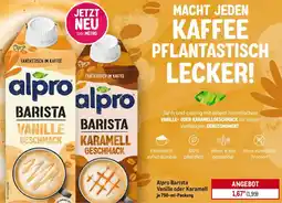 METRO Alpro Barista Vanille oder Karamell Angebot