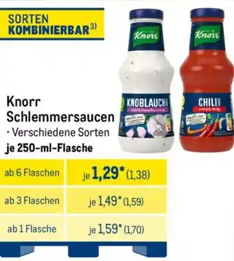 METRO Knorr Schlemmersaucen Angebot
