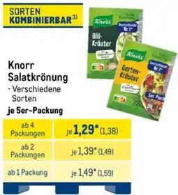 METRO Knorr Salatkrönung Angebot