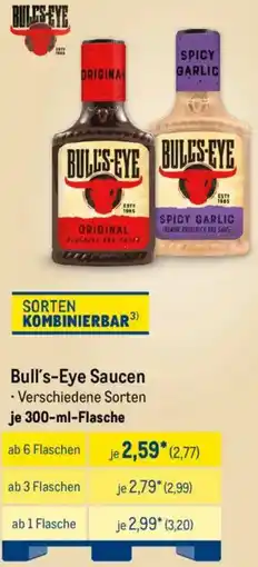METRO Bull's-Eye Saucen Angebot