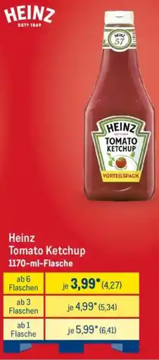 METRO Heinz Tomato Ketchup Angebot