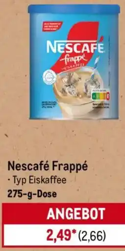METRO Nescafé Frappé Angebot