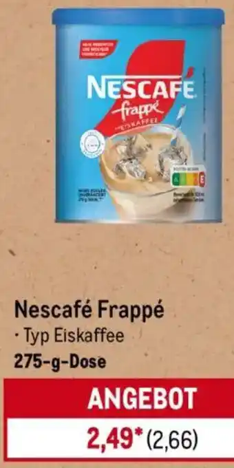 METRO Nescafé Frappé Angebot