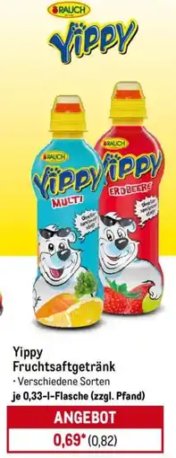 METRO Yippy Fruchtsaftgetränk Angebot