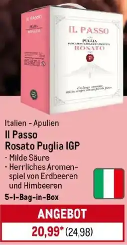 METRO Il Passo Rosato Puglia IGP Angebot