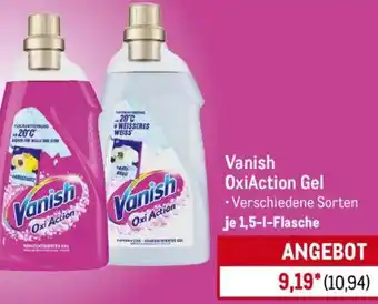 METRO Vanish OxiAction Gel Angebot