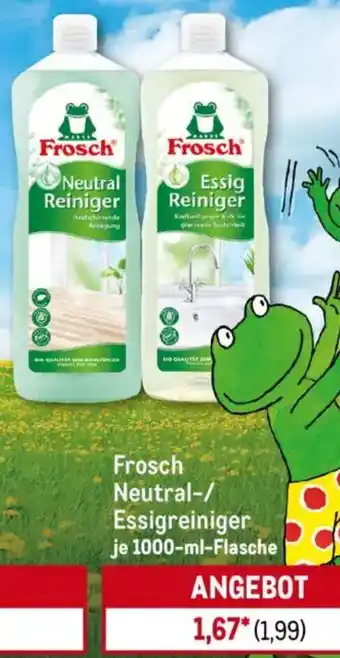 METRO Frosch Neutral-/ Essigreiniger Angebot