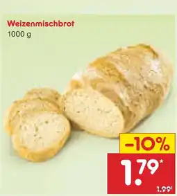 Netto Marken-Discount Weizenmischbrot Angebot