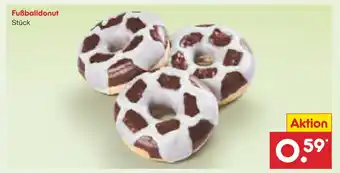 Netto Marken-Discount Fußballdonut Angebot