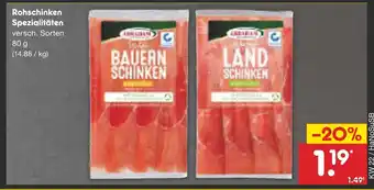 Netto Marken-Discount Abraham bauernschinken Angebot