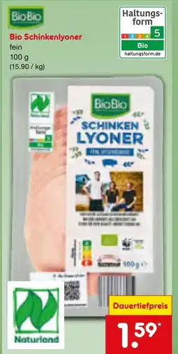 Netto Marken-Discount Biobio schinkenlyoner Angebot