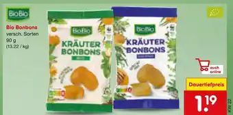 Netto Marken-Discount Biobio bio bonbons Angebot