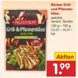 Netto Marken-Discount Rücker grill- und pfannenkäse Angebot