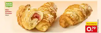 Netto Marken-Discount Backstube käse-schinken-croissant Angebot