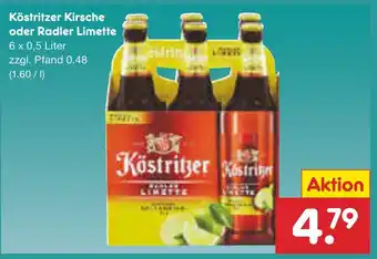 Netto Marken-Discount Köstritzer kirsche oder radler limette Angebot