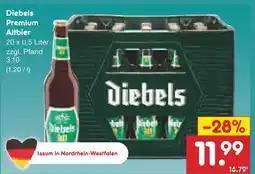Netto Marken-Discount Diebels premium altbier Angebot