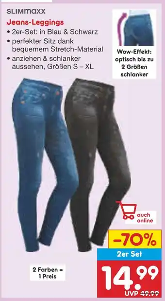Netto Marken-Discount Slimmaxx jeans-leggings Angebot