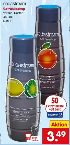 Netto Marken-Discount Sodastream getränkesirup Angebot
