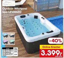 Netto Marken-Discount Tronitechnik outdoor whirlpool spa levanzo Angebot