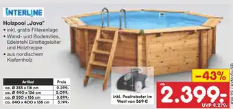 Netto Marken-Discount Interline holzpool java Angebot