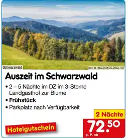 Netto Marken-Discount Netto reisen auszeit im schwarzwald Angebot