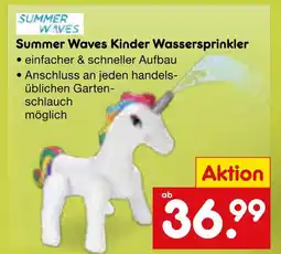 Netto Marken-Discount Summer waves kinder wassersprinkler Angebot