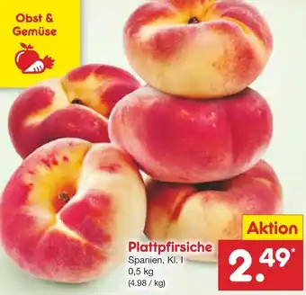Netto Marken-Discount Plattpfirsiche Angebot