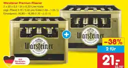 Netto Marken-Discount Warsteiner premium pilsener Angebot
