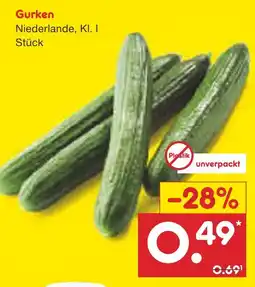 Netto Marken-Discount Gurken Angebot