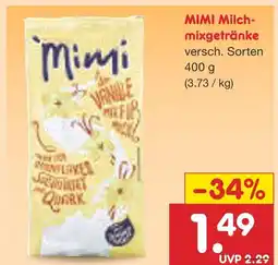 Netto Marken-Discount Mimi milchmixgetränke Angebot