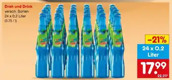 Netto Marken-Discount Dreh und drink dreh und drink Angebot