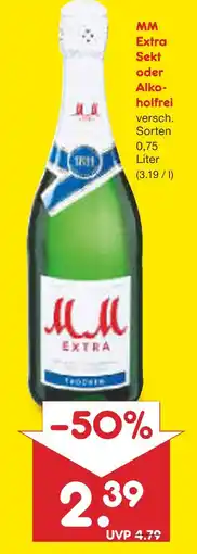 Netto Marken-Discount Mm extra sekt oder alkoholfrei Angebot