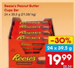 Netto Marken-Discount Reese's peanut butter cups 2er Angebot