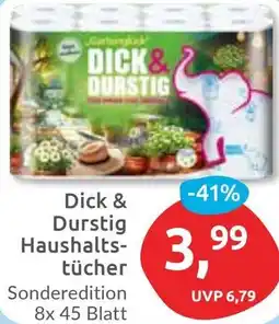 Budni Dick & Durstig Haushaltstücher Angebot