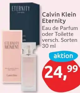 Budni Calvin Klein Eternity Eau de Parfum oder Toilette Angebot