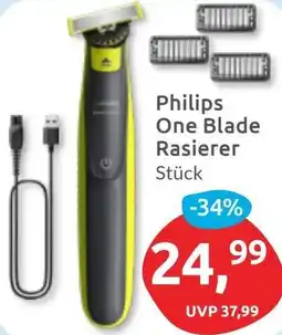 Budni Philips One Blade Rasierer Angebot