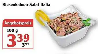 Globus Riesenkalmar-salat Italia Angebot