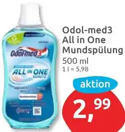 Budni Odol-med3 All in One Mundspülung Angebot